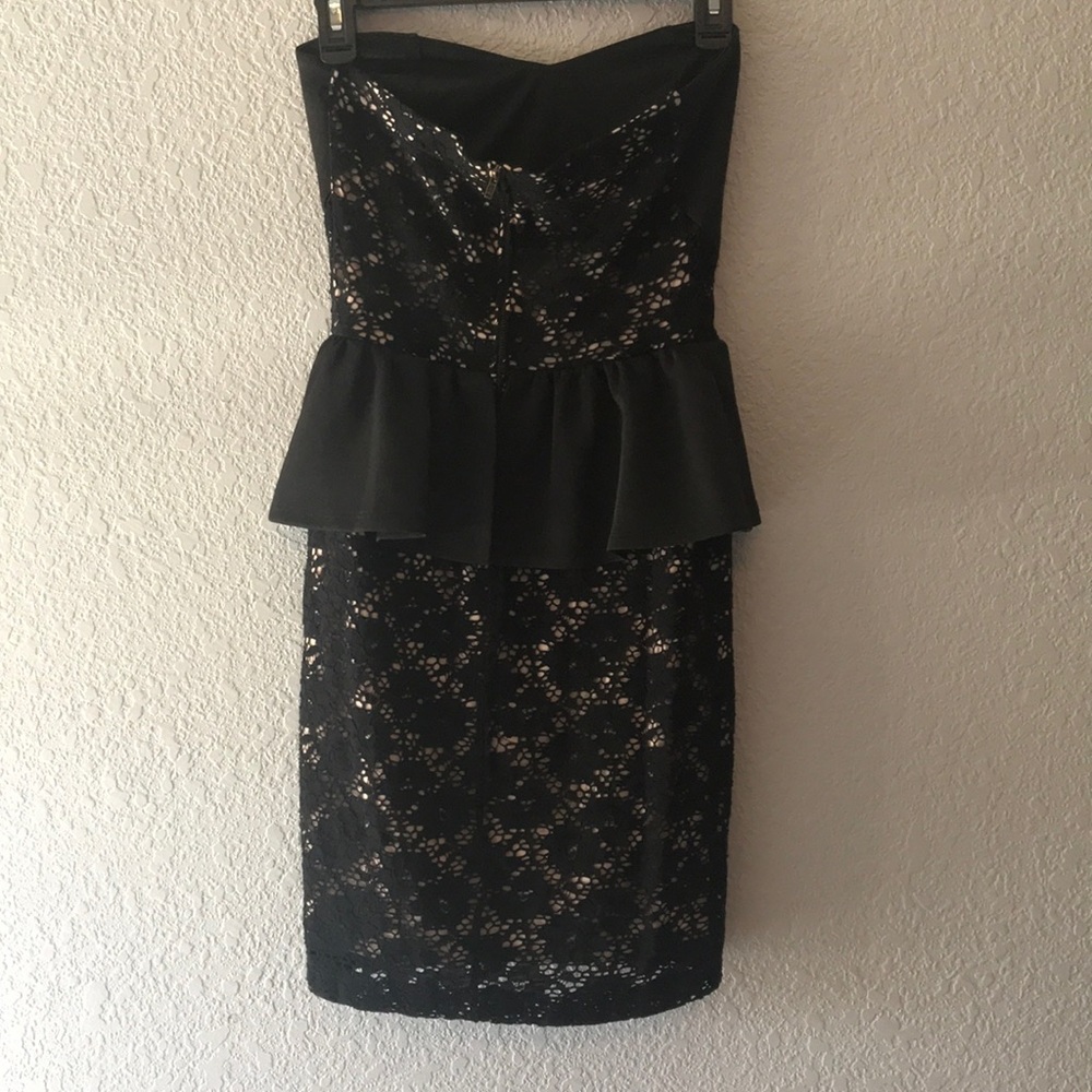 Peplum party dress